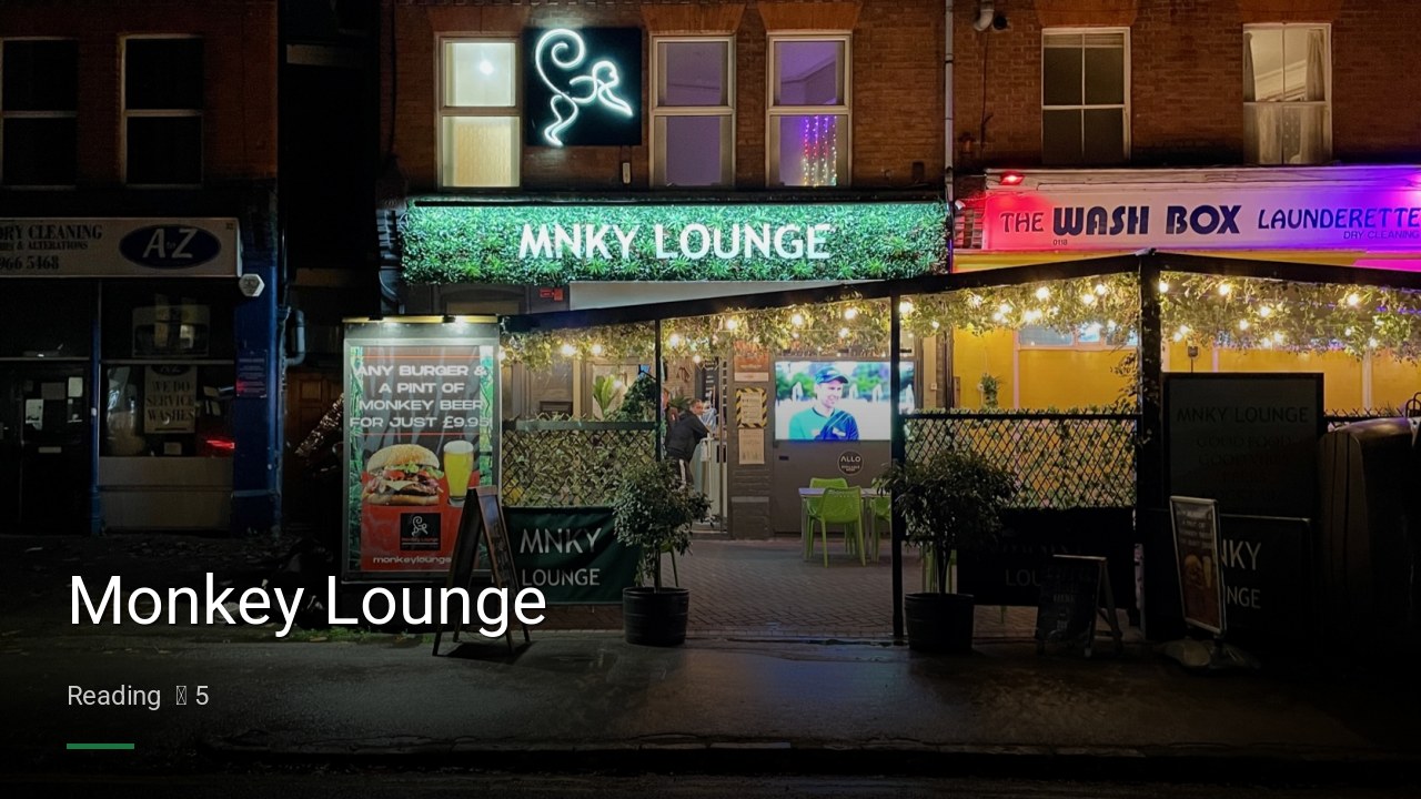 Monkey Lounge - Sports Bars in Reading