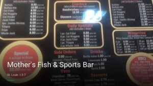 Mother’s Fish & Sports Bar — Sports bars in St. Louis