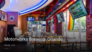 Motorworks Brewing- Orlando — Sports bars in Orlando