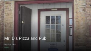 Mr. D’s Pizza and Pub — Sports bars in Stockton