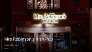 Mrs Robinson’s Irish Pub — Sports bars in Santa Clarita