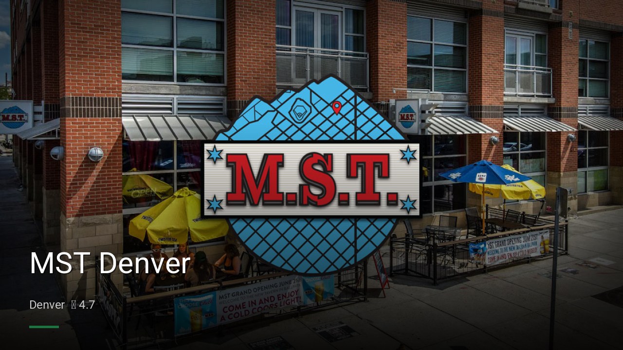 MST Denver - Sports Bars in Denver