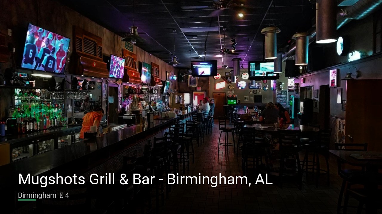 Mugshots Grill & Bar – Birmingham, AL — Sports bars in Birmingham