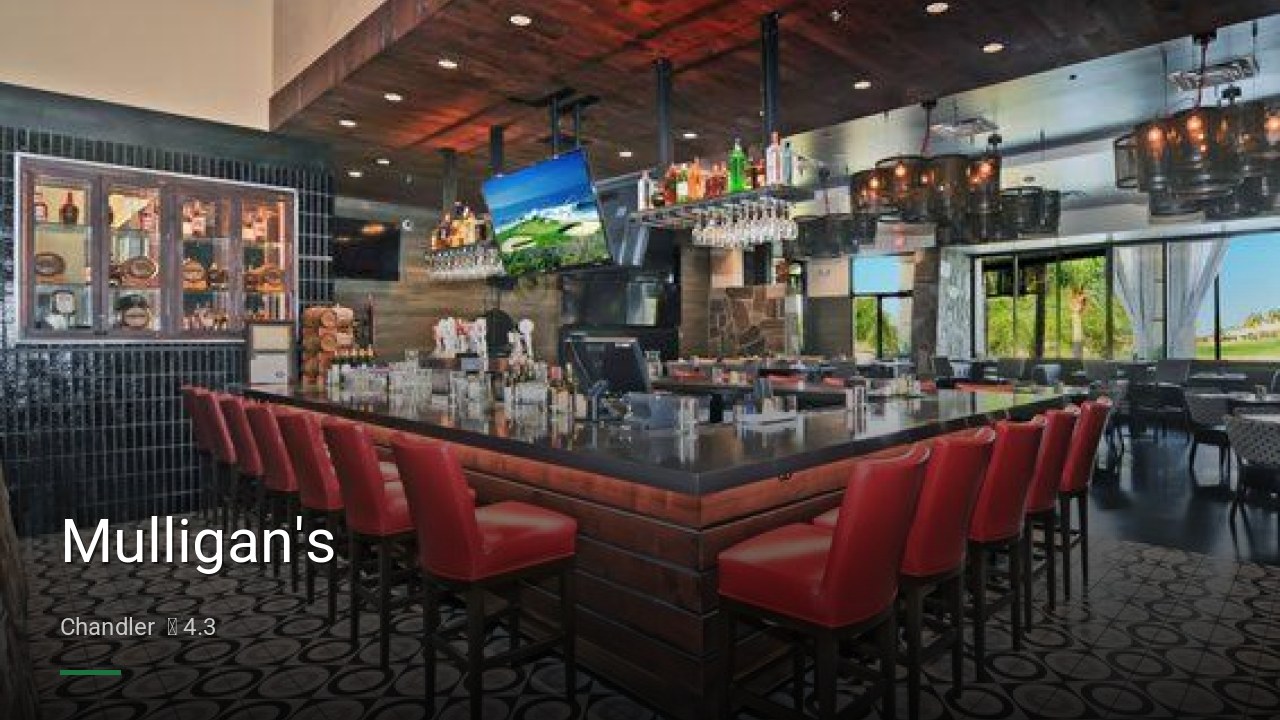 Mulligan's - Sports Bars in Chandler