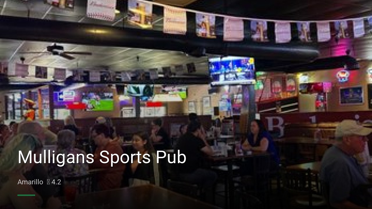 Mulligans Sports Pub - Sports Bars in Amarillo