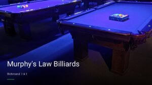Murphy’s Law Billiards — Sports bars in Richmond