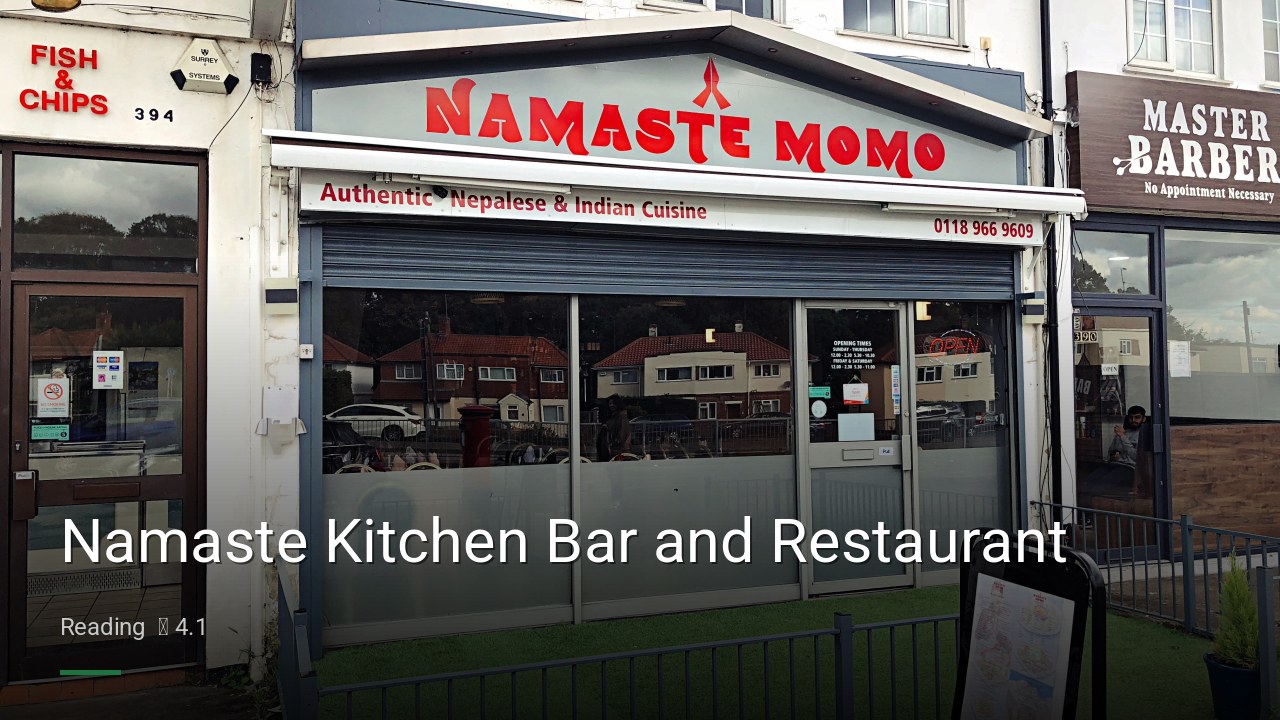 Namaste Kitchen Bar and Restaurant - Sports Bars in Reading