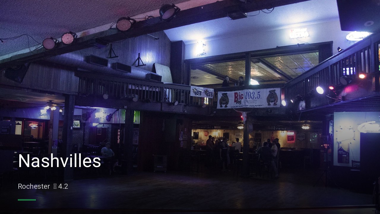 Nashvilles - Sports Bars in Rochester