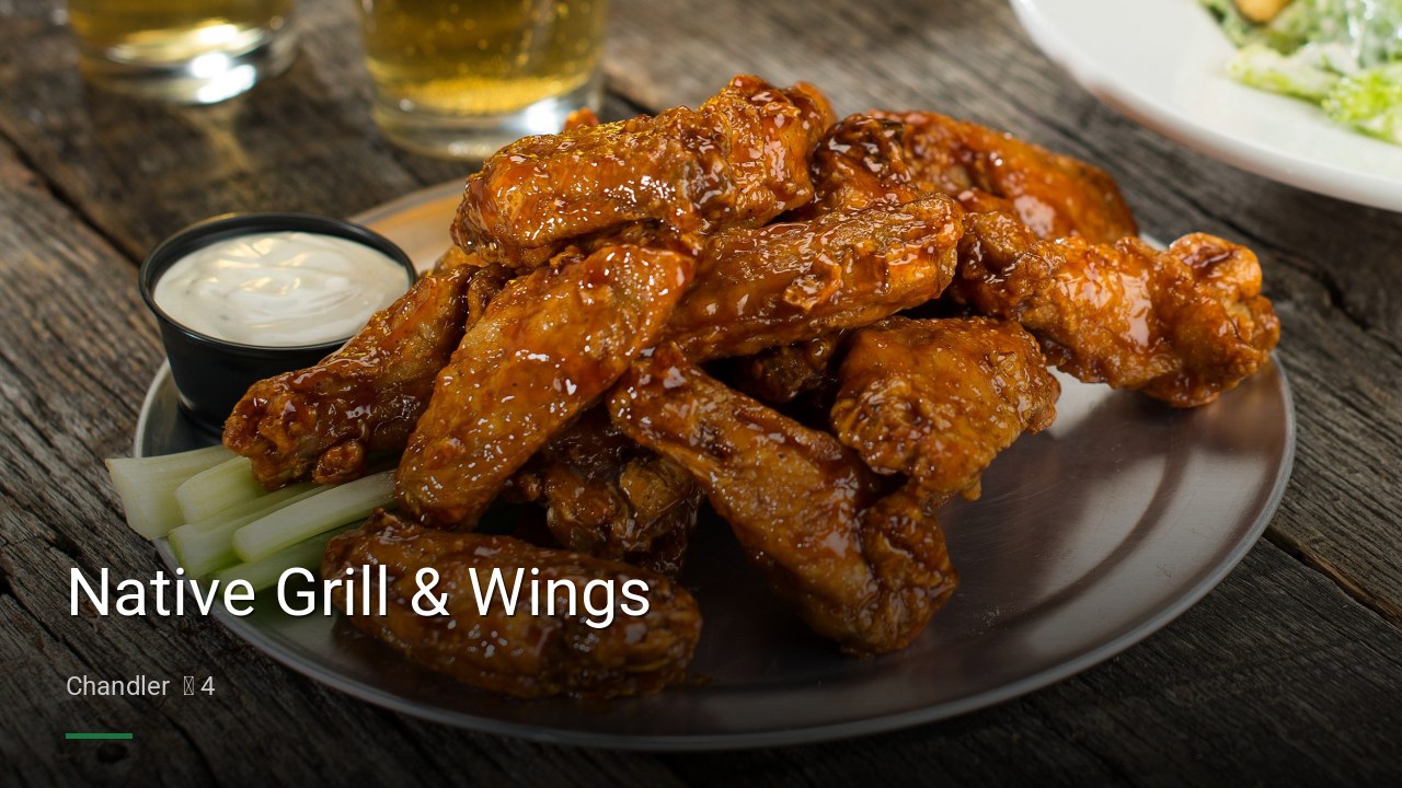 Native Grill & Wings - Sports Bars in Chandler