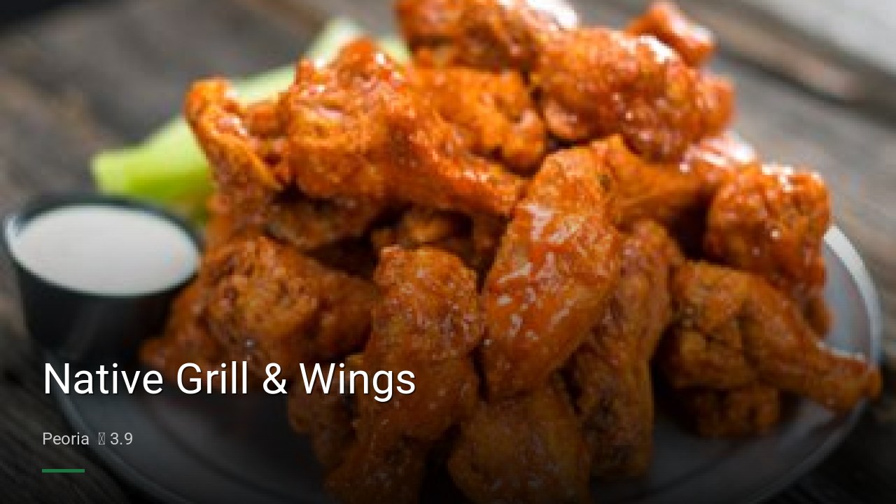 Native Grill & Wings - Sports Bars in Peoria