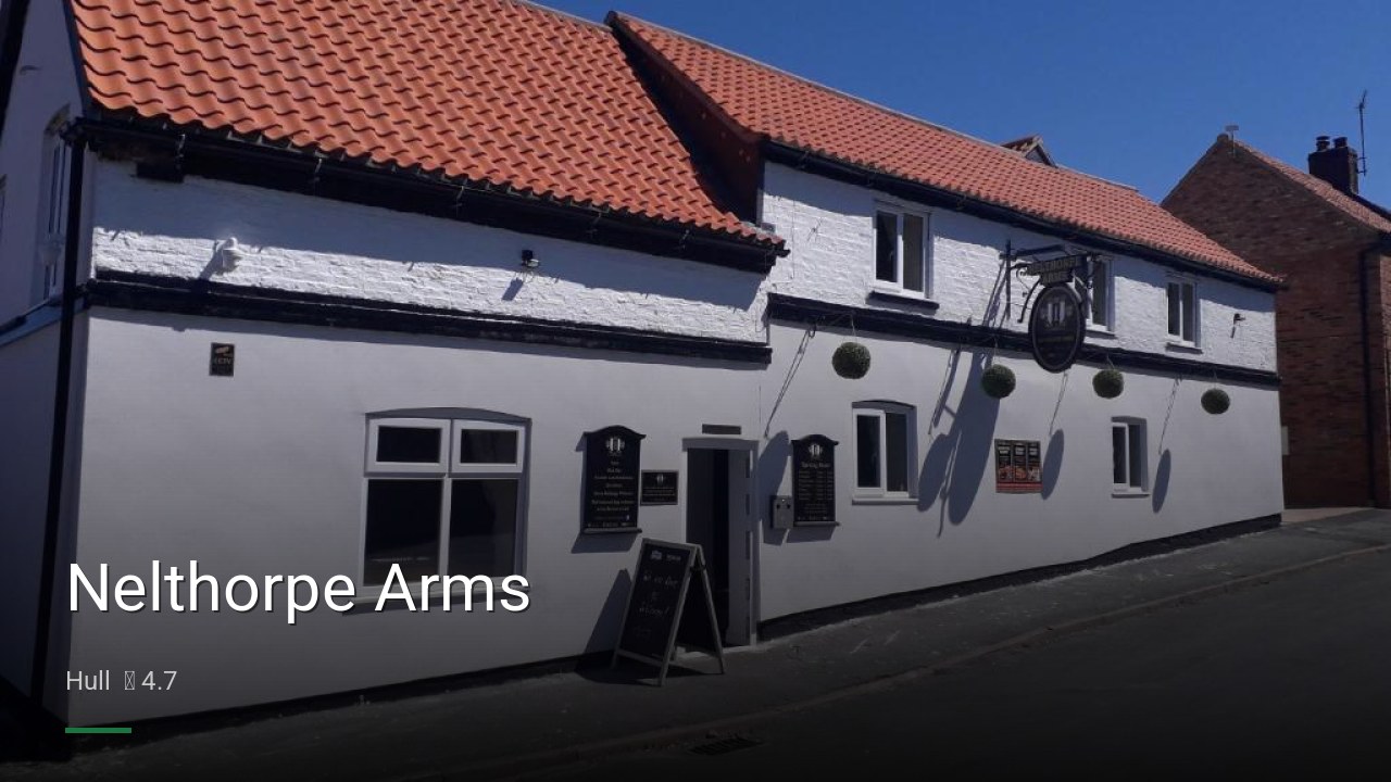 Nelthorpe Arms - Sports Bars in Hull
