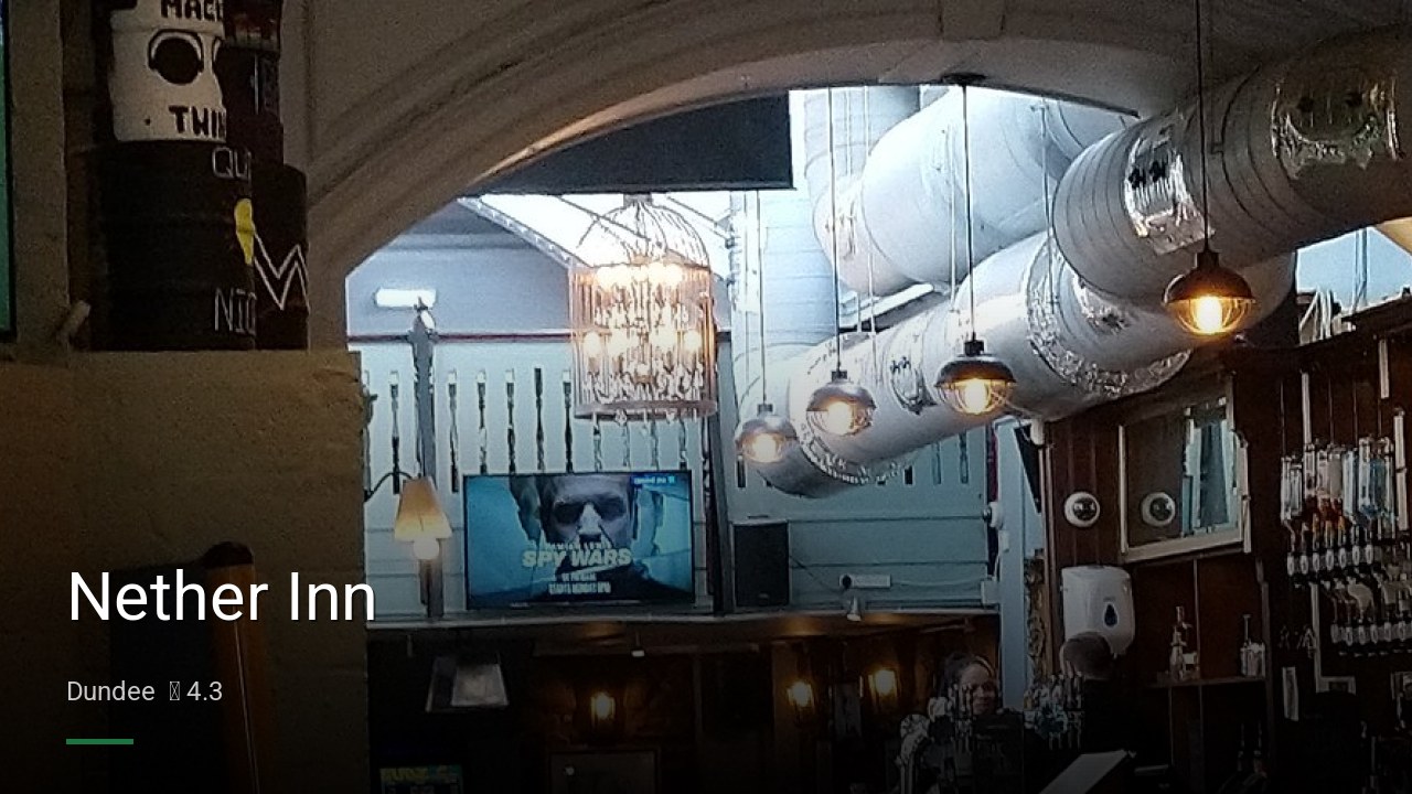 Nether Inn - Sports Bars in Dundee