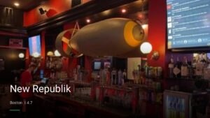 New Republik — Sports bars in Boston
