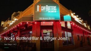 Nicky Rottens Bar & Burger Joint — Sports bars in San Diego