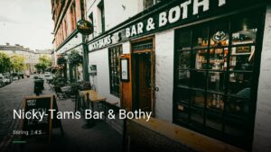 Nicky-Tams Bar & Bothy — Pubs in Stirling