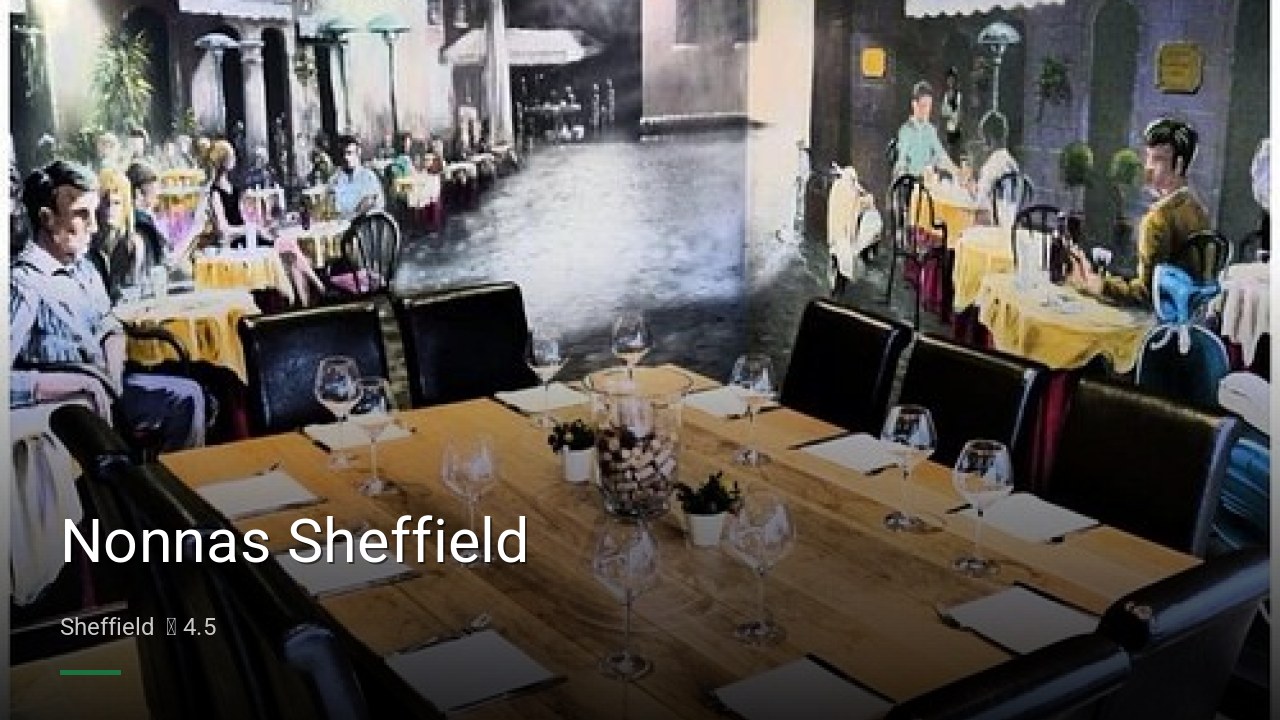 Nonnas Sheffield - Sports Bars in Sheffield