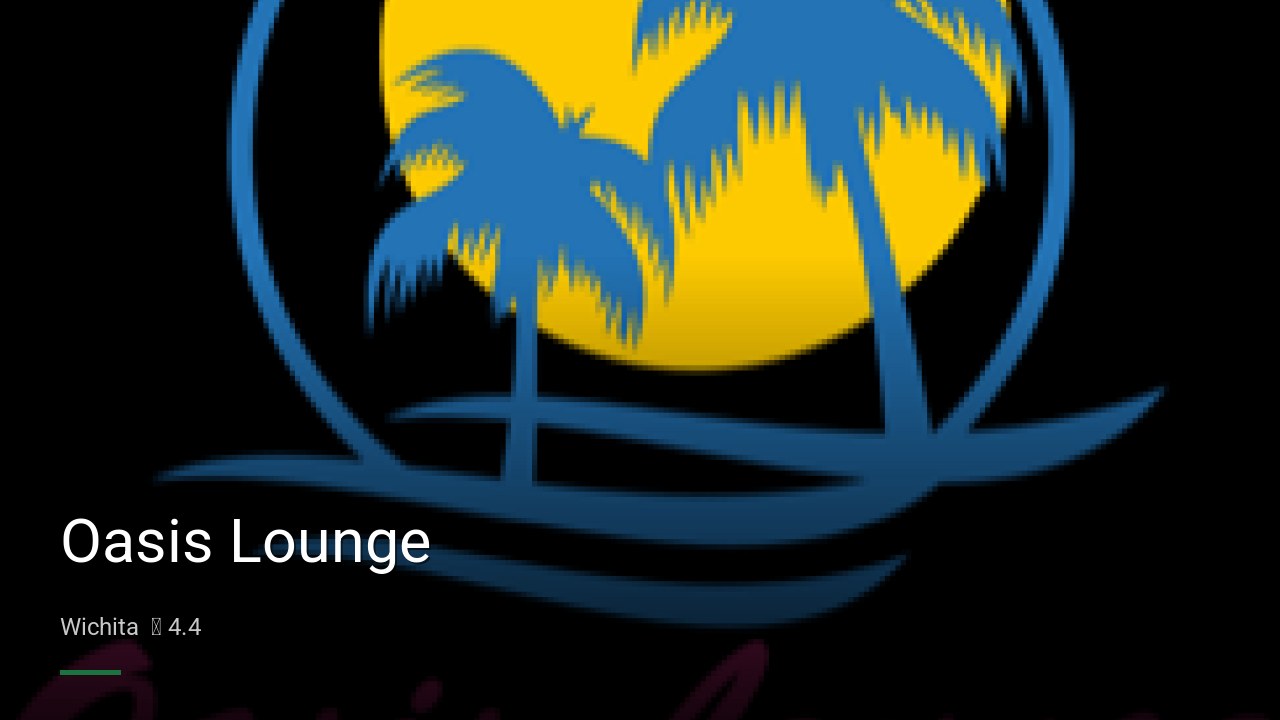 Oasis Lounge - Sports Bars in Wichita