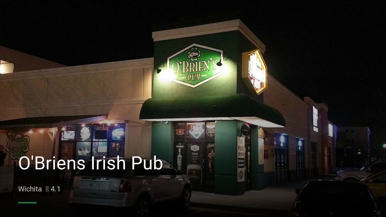 O'Briens Irish Pub - Sports Bars in Wichita