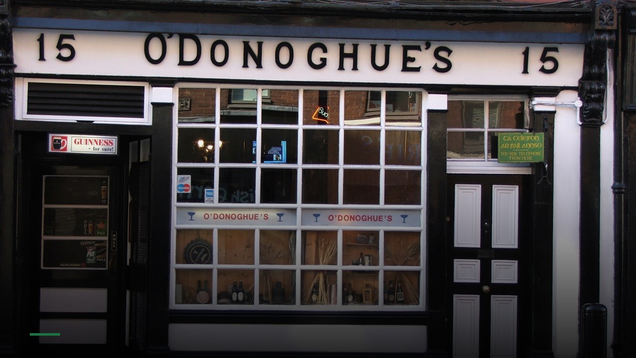 O'Donoghue's Bar - Sports Bars in Dublin