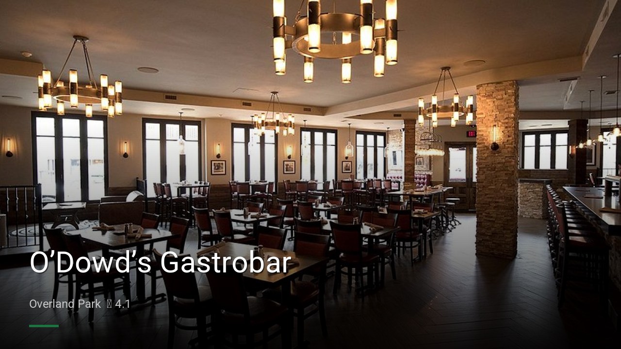 O’Dowd’s Gastrobar - Sports Bars in Overland Park