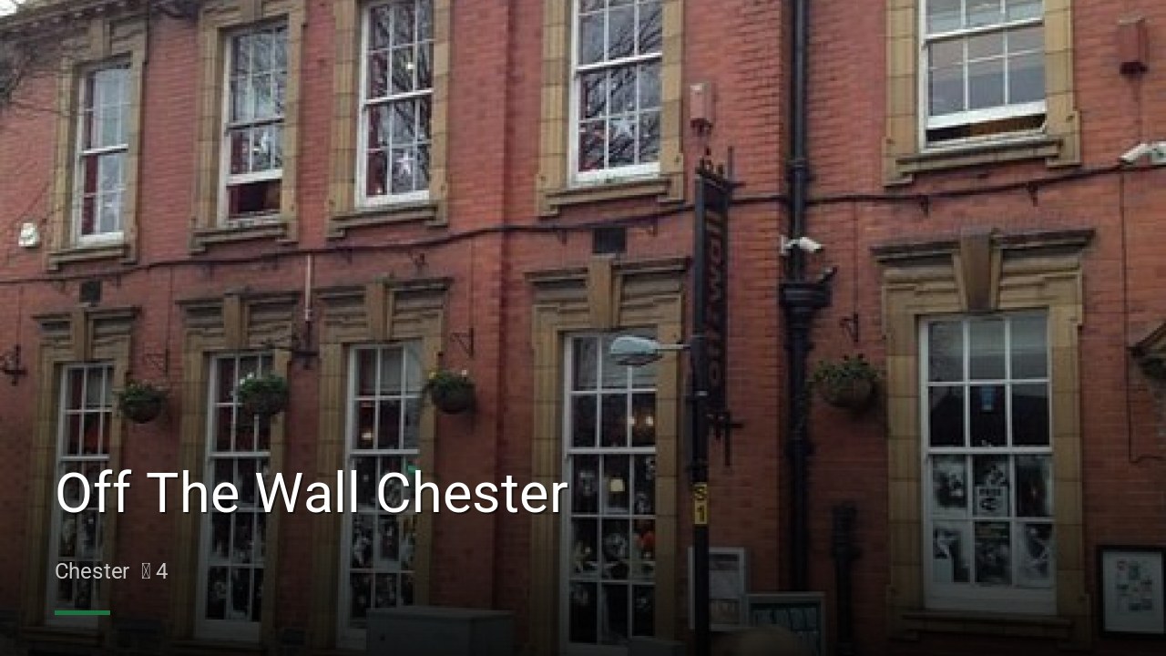 Off The Wall Chester - Sports Bars in Chester