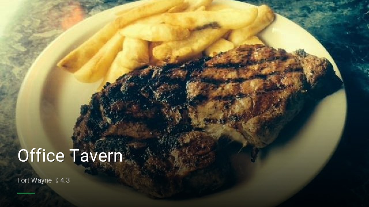 Office Tavern - Sports Bars in Fort Wayne