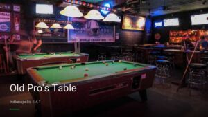 Old Pro’s Table — Sports bars in Indianapolis