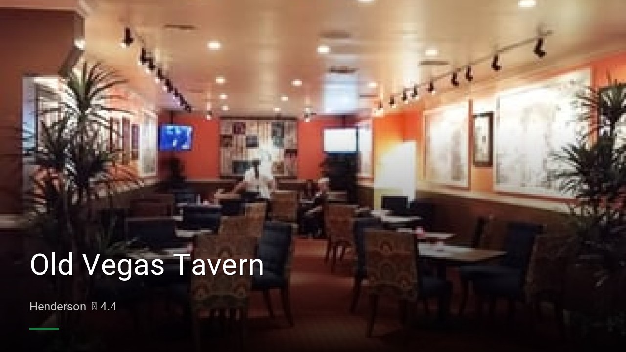 Old Vegas Tavern - Sports Bars in Henderson