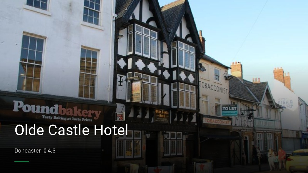 Olde Castle Hotel - Sports Bars in Doncaster