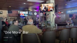 “One More” Bar — Sports bars in Lincoln