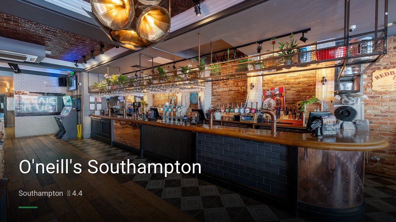 O'neill's Southampton - Sports Bars in Southampton