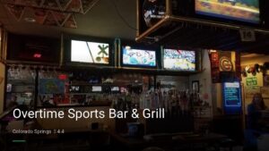 Overtime Sports Bar & Grill — Sports bars in Colorado Springs