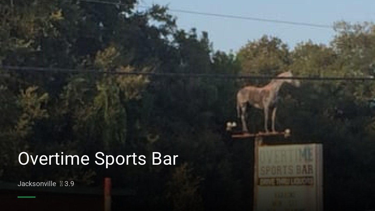 Overtime Sports Bar - Sports Bars in Jacksonville