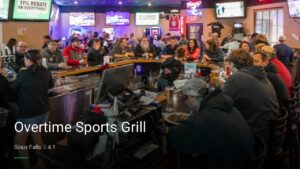Overtime Sports Grill — Sports bars in Sioux Falls