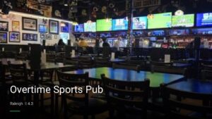 Overtime Sports Pub — Sports bars in Raleigh