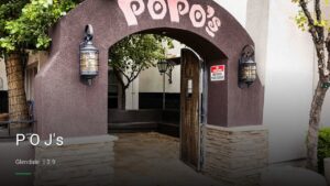 P O J’s — Sports bars in Glendale