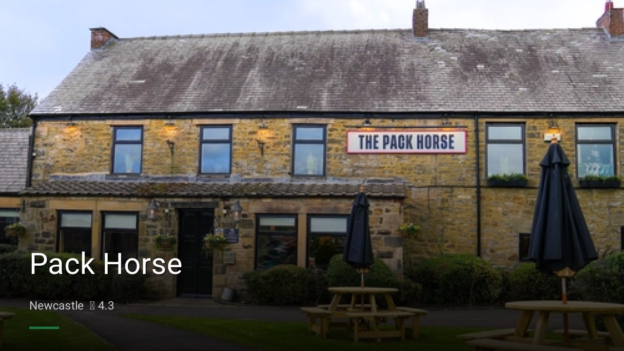 Pack Horse - Sports Bars in Newcastle