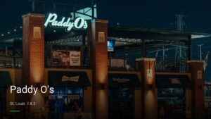 Paddy O’s — Sports bars in St. Louis