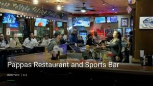 Pappas Restaurant and Sports Bar — Sports bars in Baltimore