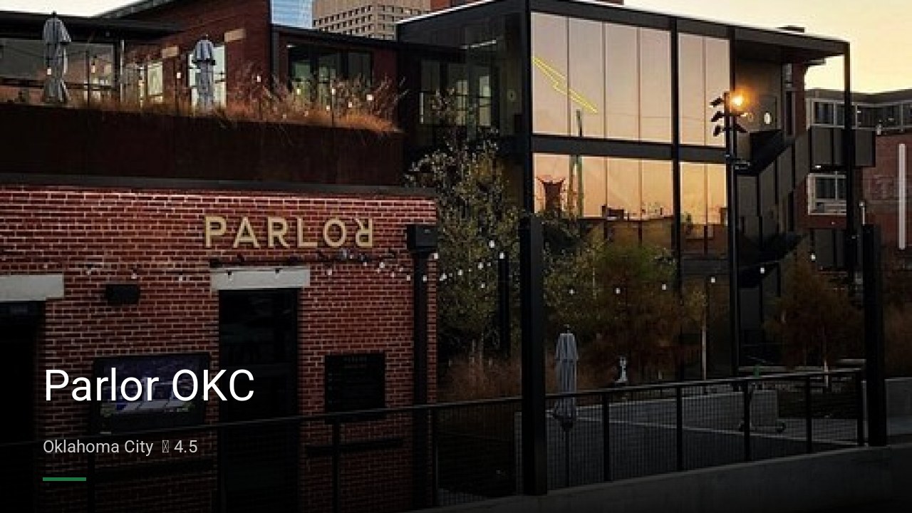 Parlor OKC - Sports Bars in Oklahoma City