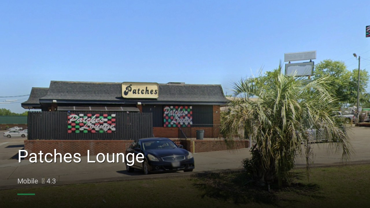 Patches Lounge - Sports Bars in Mobile