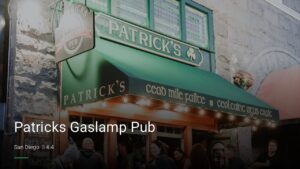 Patricks Gaslamp Pub — Sports bars in San Diego