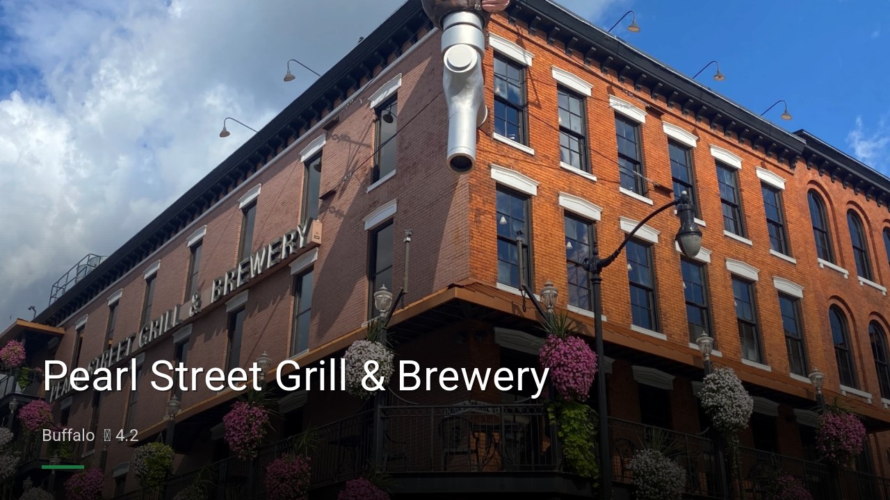 Pearl Street Grill & Brewery - Sports Bars in Buffalo