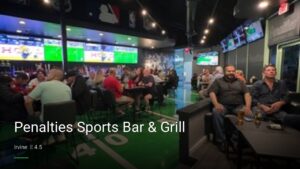 Penalties Sports Bar & Grill — Sports bars in Irvine