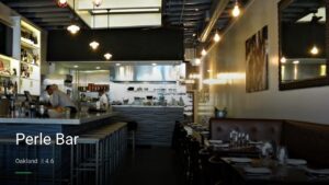 Perle Bar — Sports bars in Oakland