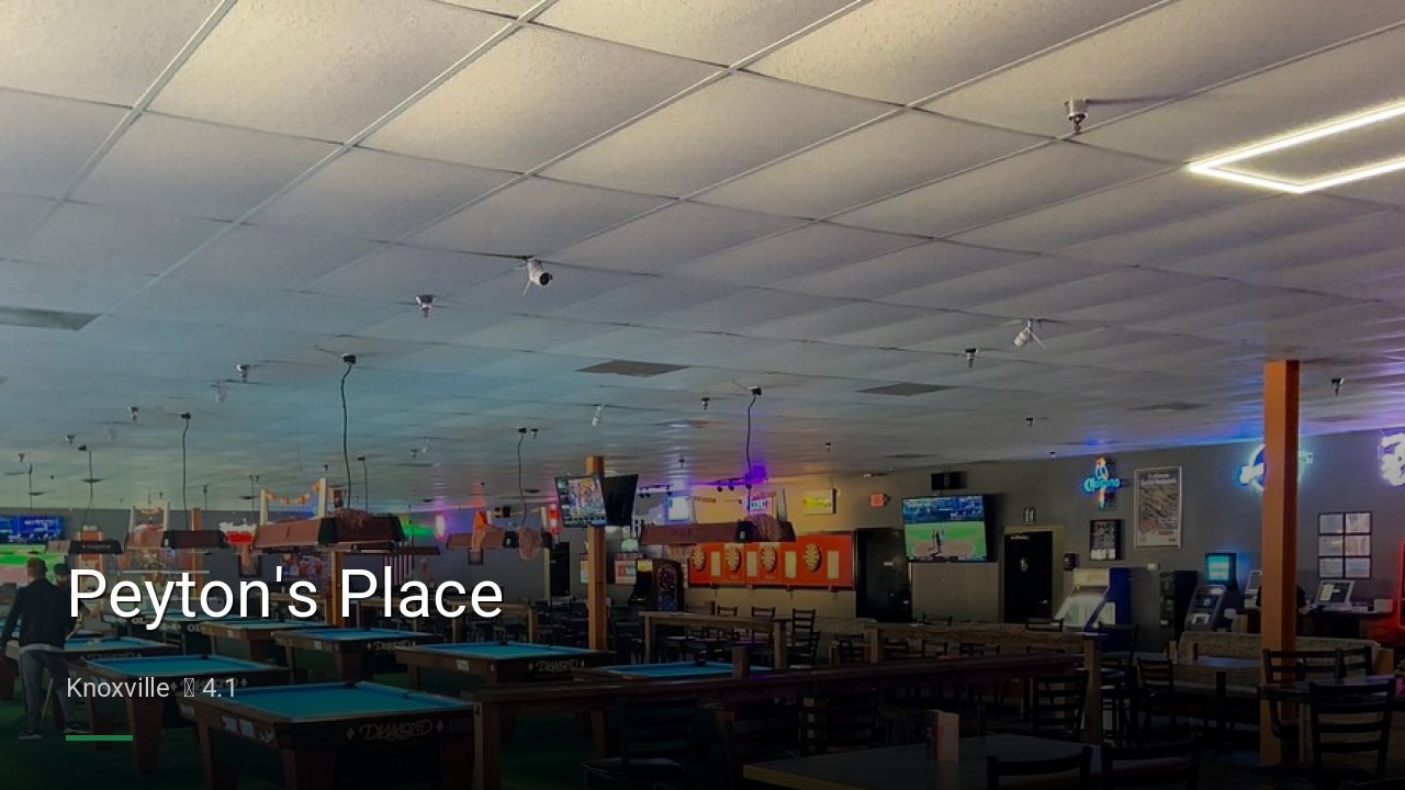 Peyton's Place - Sports Bars in Knoxville