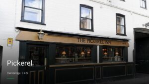 Pickerel — Pubs in Cambridge