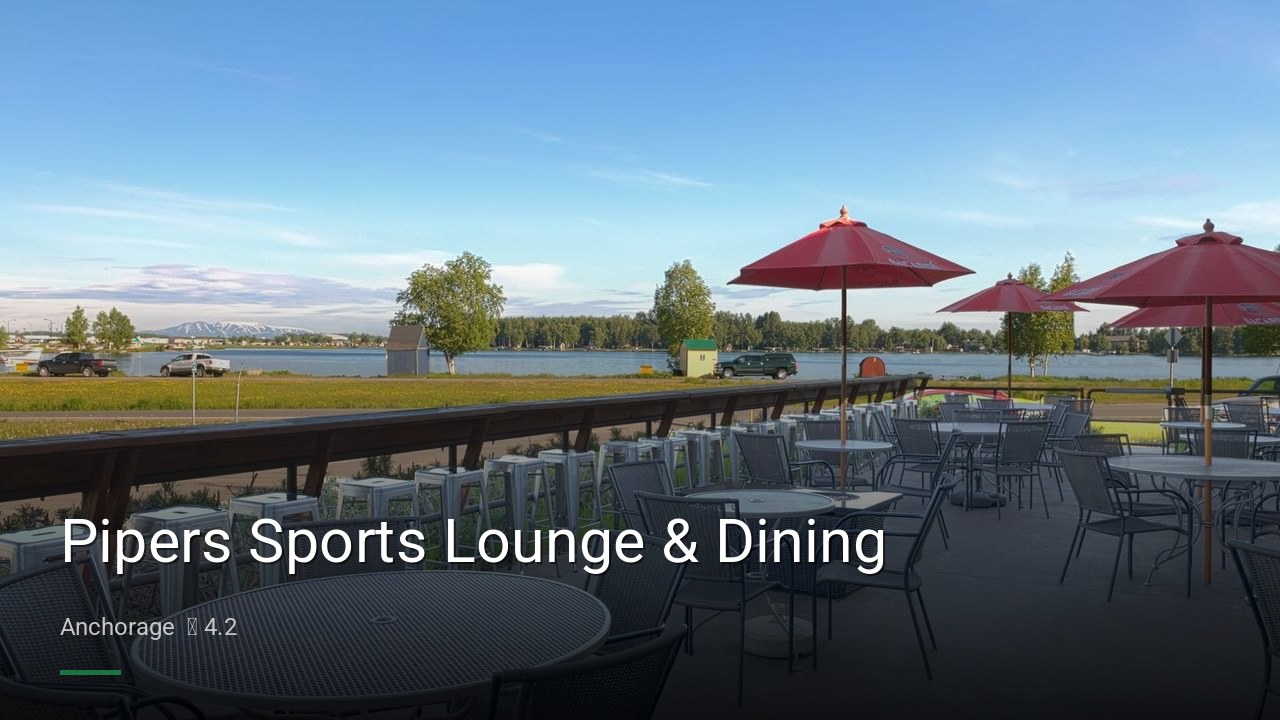 Pipers Sports Lounge & Dining - Sports Bars in Anchorage