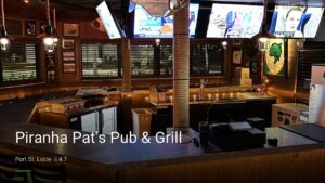 Piranha Pat’s Pub & Grill — Sports bars in Port St. Lucie