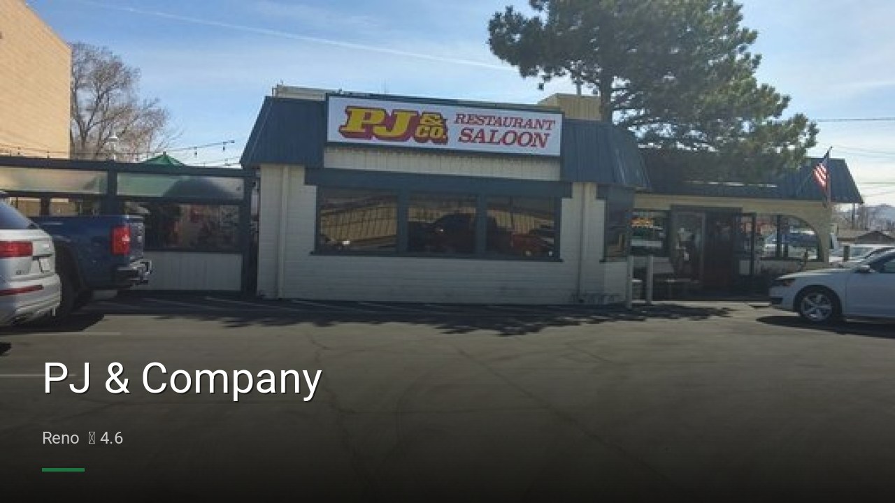 PJ & Company - Sports Bars in Reno